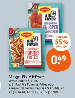 tegut Maggi paprika pommes frites Angebot