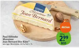 tegut Paul söbbeke monsieur jean bernard bio-käse Angebot