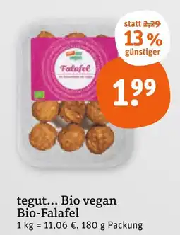 tegut Tegut... bio vegan bio-falafel Angebot