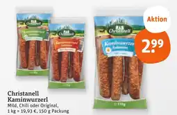 tegut Christanell kaminwurzerl mild Angebot