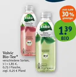 tegut Volvic bio-tee Angebot