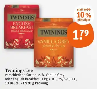 tegut Twinings vanilla grey Angebot