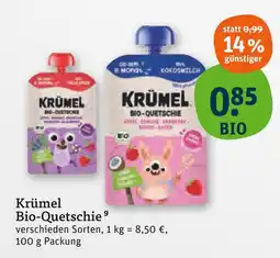 tegut Krümel bio-quetschie Angebot