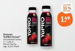tegut Danone yopro drink Angebot