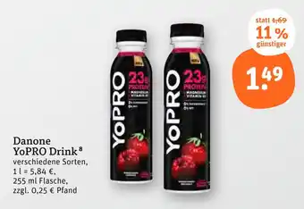 tegut Danone yopro drink Angebot