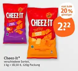 tegut Cheez-it snap'd cheese & chilli Angebot