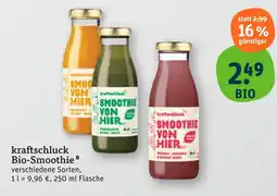 tegut Kraftschluck bio-smoothie Angebot