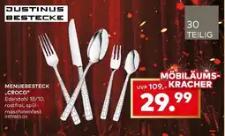 porta Justinus bestecke menuebesteck croco Angebot