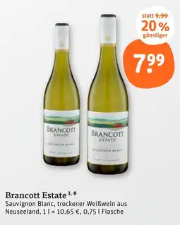 tegut Brancott estate sauvignon blanc Angebot
