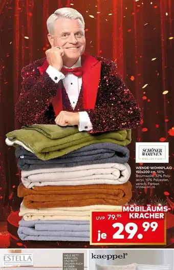 porta Schöner wohnen kollektion wende-wohnplaid Angebot