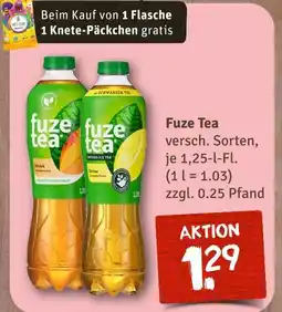 nahkauf Fuze tea Angebot