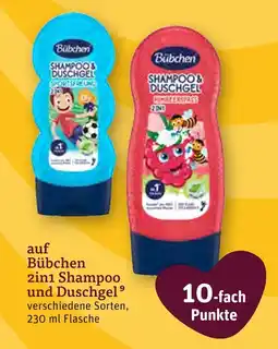tegut Bübchen 2in1 shampoo und duschgel Angebot