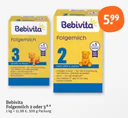 tegut Bebivita folgemilch 2 Angebot
