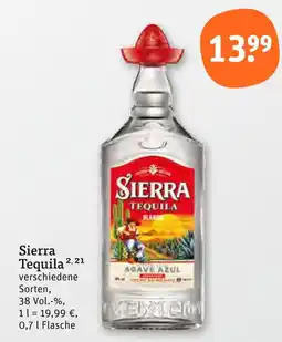tegut Sierra tequila Angebot