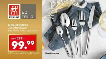 porta Zwilling menuebesteck „st. andrews“ Angebot