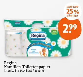 tegut Regina kamillen-toilettenpapier Angebot