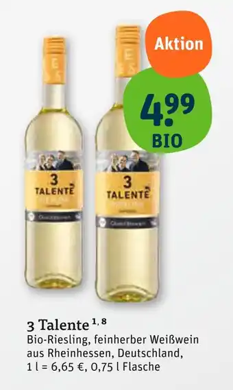 tegut 3 talente Angebot