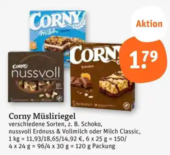 tegut Corny schoko Angebot