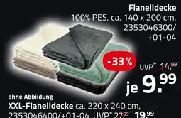 ROLLER Flanelldecke Angebot