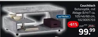 ROLLER Couchtisch Angebot