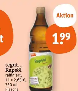 tegut Tegut... rapsöl Angebot