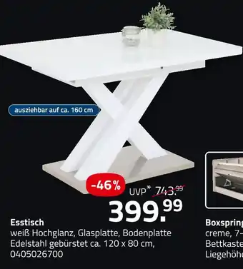 ROLLER Esstisch Angebot