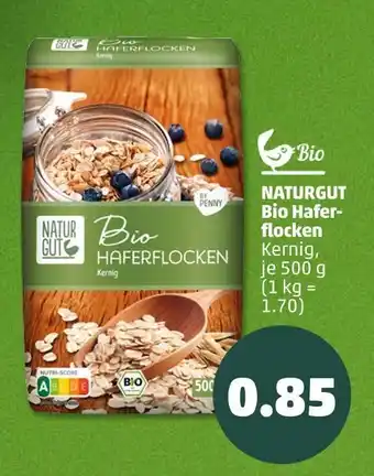 PENNY Naturgut bio haferflocken kernig Angebot