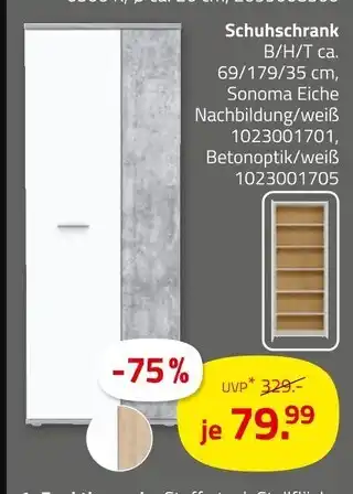 ROLLER Schuhschrank Angebot