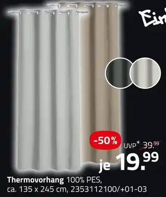 ROLLER Thermovorhang Angebot