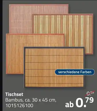 ROLLER Tischset Angebot