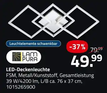ROLLER Lam pura led-deckenleuchte Angebot
