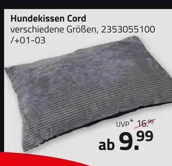 ROLLER Hundekissen cord Angebot