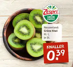 nahkauf Zespri grüne kiwi Angebot