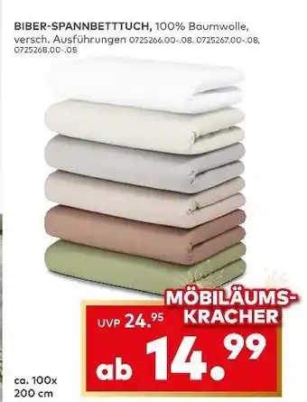 porta Biber-spannbetttuch Angebot