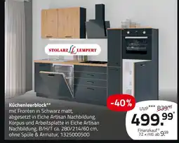 ROLLER Stolarz lempert küchenleerblock Angebot