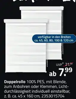 ROLLER Doppelrollo Angebot