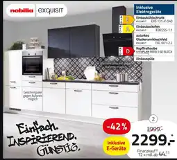 ROLLER Nobilia einbauküche Angebot