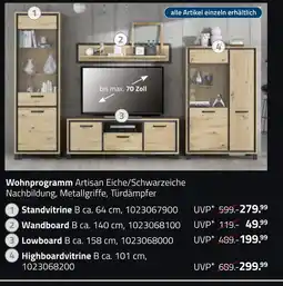 ROLLER Standvitrine Angebot