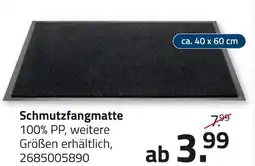 ROLLER Schmutzfangmatte Angebot