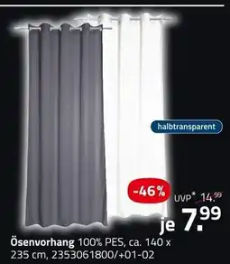 ROLLER Ösenvorhang Angebot