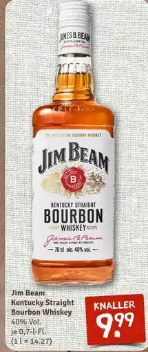 nahkauf Jim beam kentucky straight bourbon whiskey Angebot