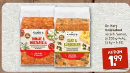 nahkauf Dr. karg tomate & mozzarella knäckebrot Angebot