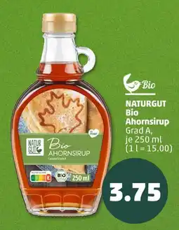 PENNY Naturgut bio ahornsirup grad a Angebot