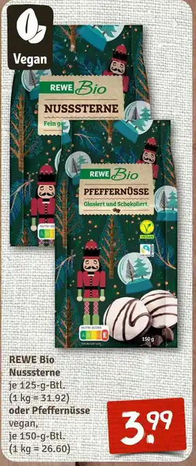 nahkauf Rewe bio nusssterne Angebot