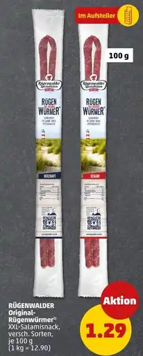 PENNY Rügenwalder rügenwürmer herzhaft Angebot