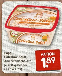 nahkauf Popp coleslaw-salat amerikanische art Angebot