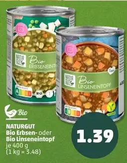 PENNY Naturgut bio erbseneintopf Angebot
