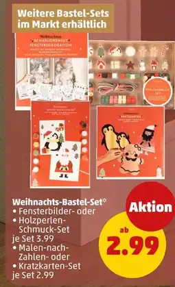 PENNY Weihnachts-bastel-set fensterbilder Angebot