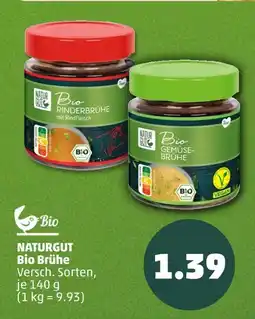 PENNY Naturgut bio rinderbrühe Angebot