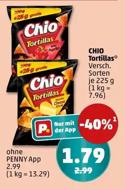 PENNY Chio tortillas wild paprika Angebot
